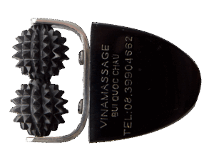 Boules doubles Yang –  (petites) carte de massage