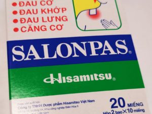 Patchs réchauffant SALONPAS